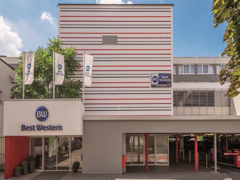 Best Western Hotel Darmstadt Mitte Exteriér fotografie